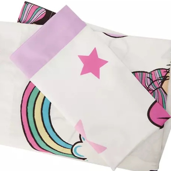 Disney Minnie Mouse Unicorn Twin 3-Piece Sheets Set - Picture 5 of 7